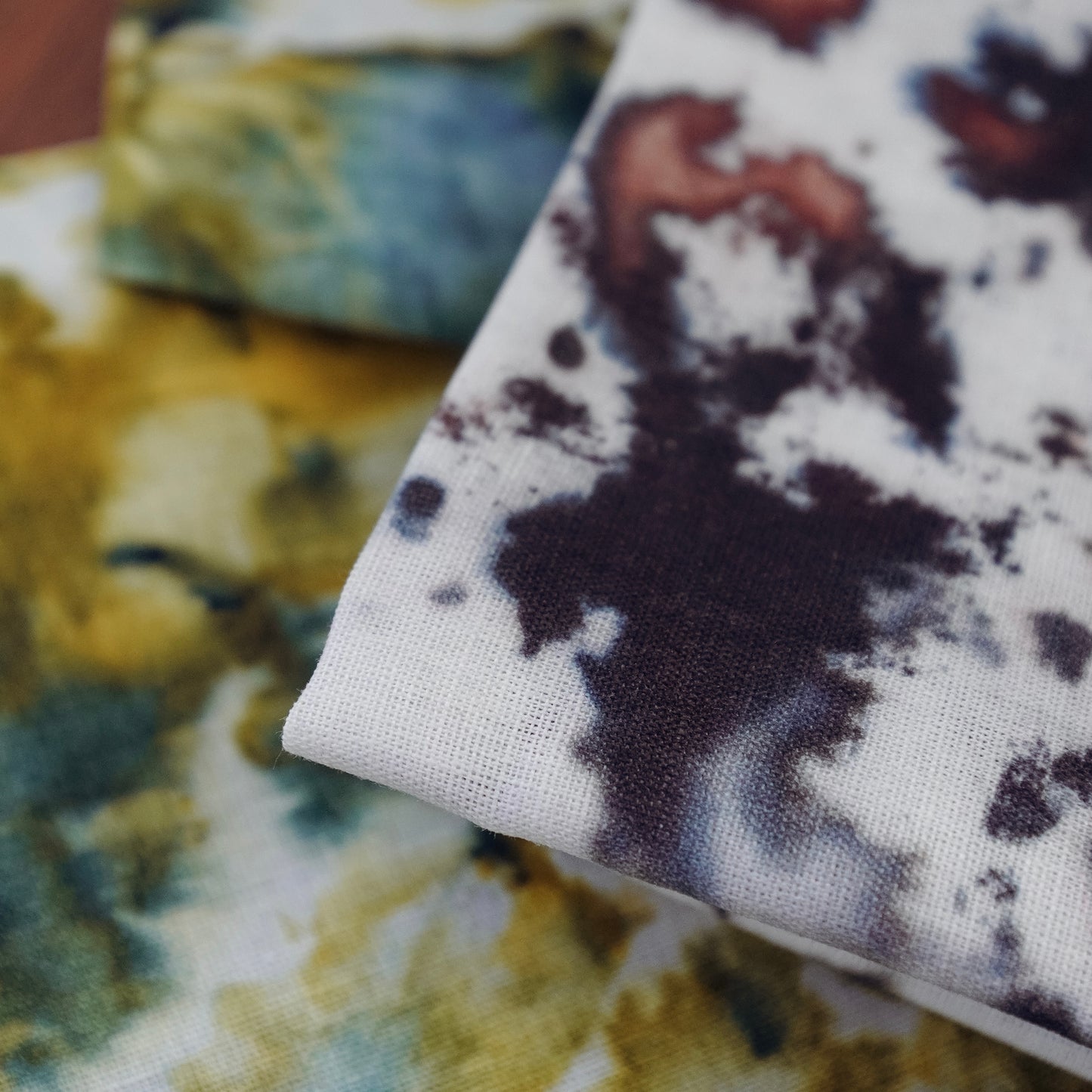 Grey Marble Napkins (Set of 4)