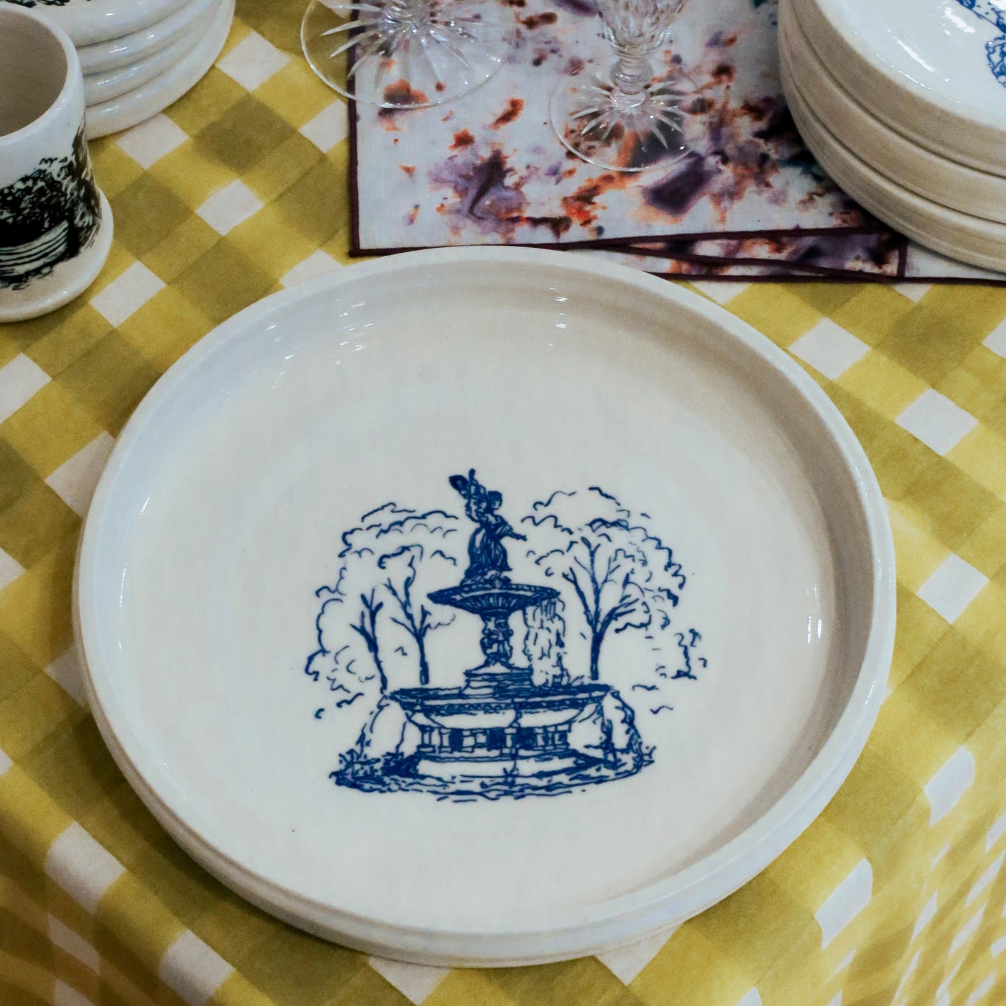 MADE TO ORDER | Special Edition Bethesda Fountain Platter