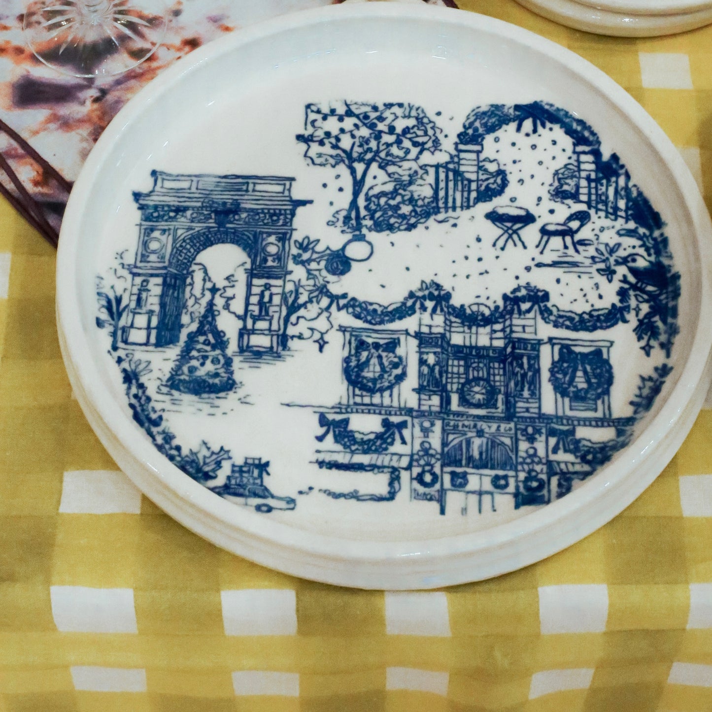 December in New York City Platter