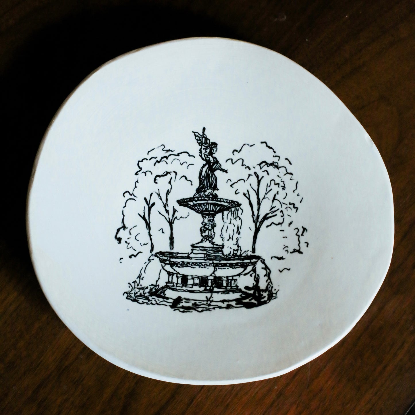 MADE TO ORDER | The Bethesda Fountain Natural Plate