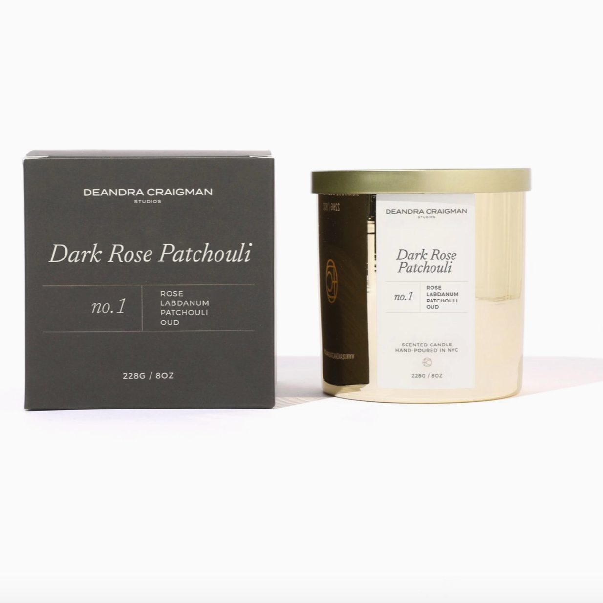 Dark Rose Patchouli Candle