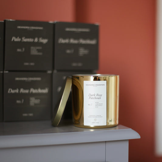 Dark Rose Patchouli Candle