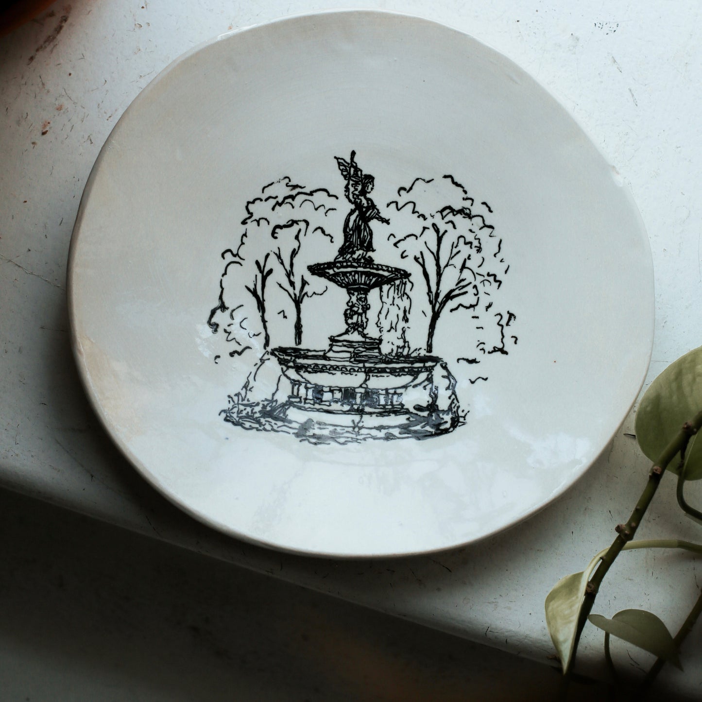 MADE TO ORDER | The Bethesda Fountain Natural Plate