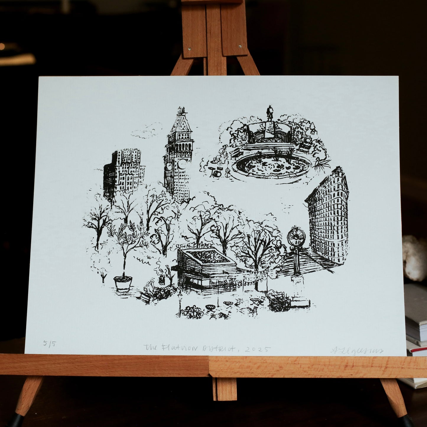 Flat Iron District | A signed limited-edition print