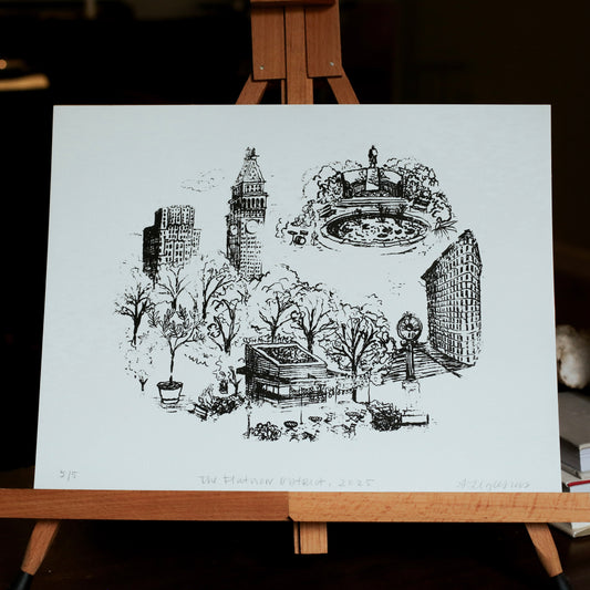 Flat Iron District | A signed limited-edition print