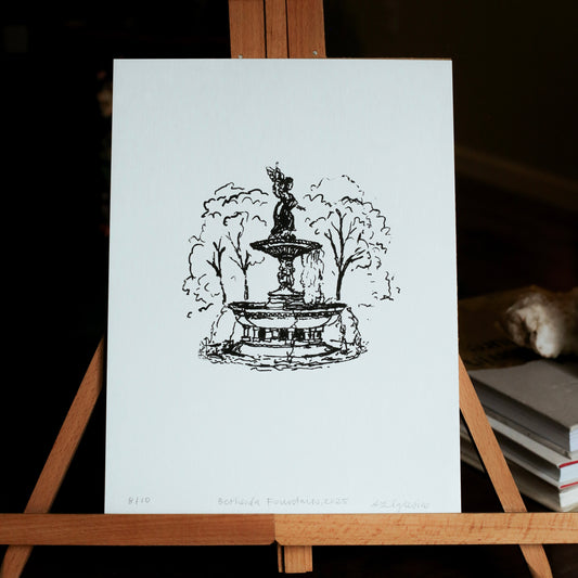 Bethesda Fountain | A signed limited-edition print