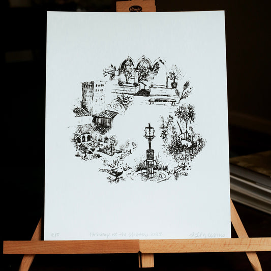 Holidays at The Cloisters | A signed limited-edition print