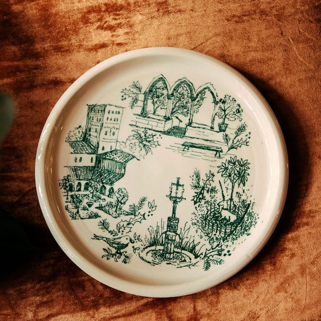 Holidays at The Cloisters Plate