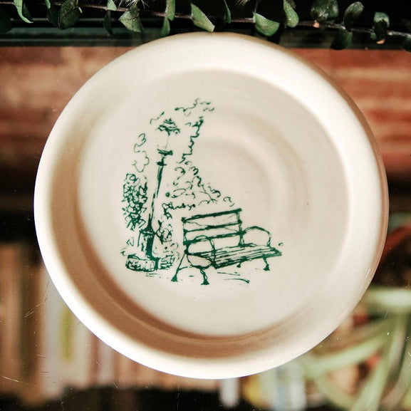 The New York City Park Bench Small Plate
