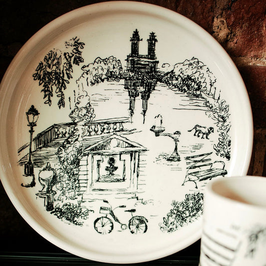 The Afternoon in Central Park Plate