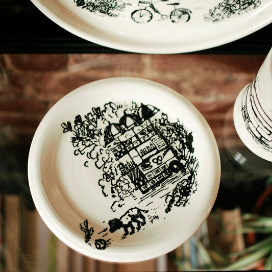 The Hot Dog Stand Small Plate