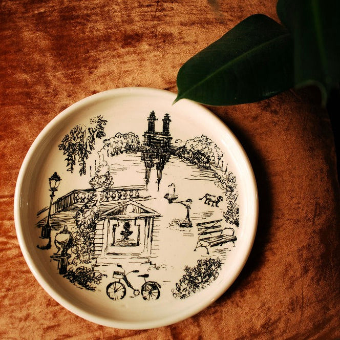 The Afternoon in Central Park Plate